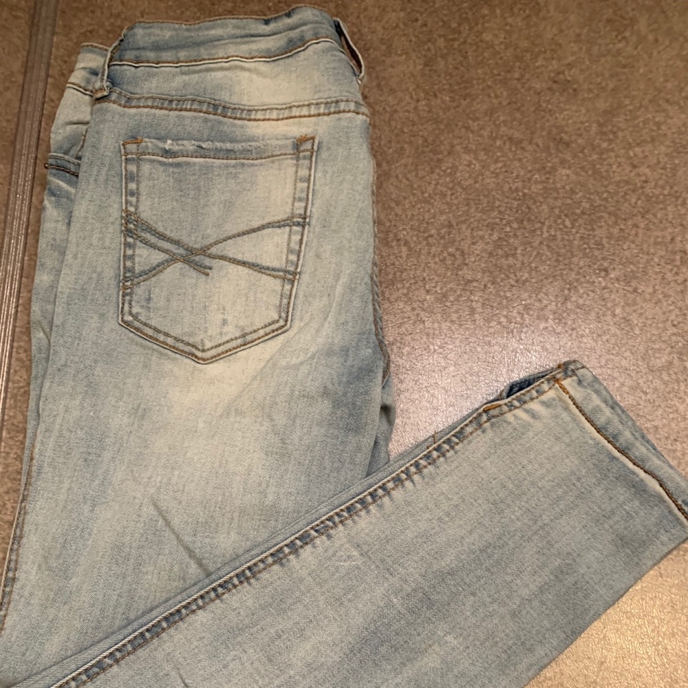 Aeropostale light wash cropped jegging